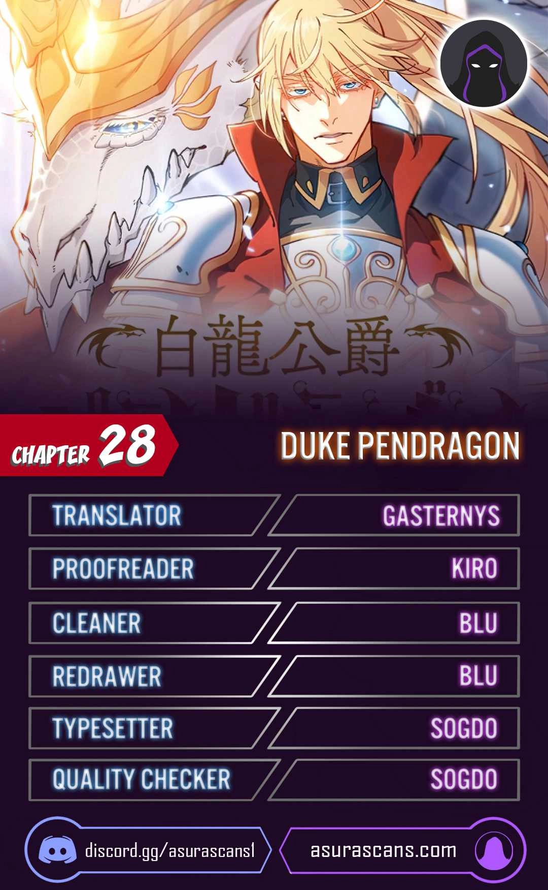 White Dragon Duke: Pendragon Chapter 28 1